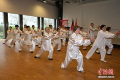 柏林中国文化中心举办首个“国际太极拳日”主题活动